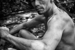 Celso mit Echse